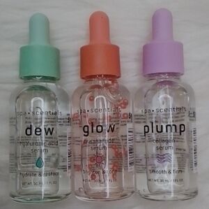 SPA SCENTIALS SERUM TRIO GLOW DEW PLUMP